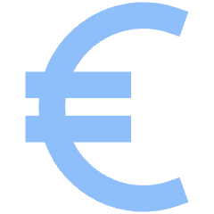 Euro Icon from Sharp Flat Set