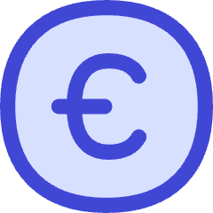 Euro Circle Icon from Flex Duo Set