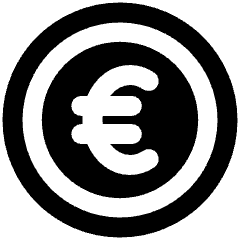 Euro Circle Icon from Plump Remix Set
