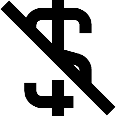 Money Currency Off Icon from Sharp Remix Set