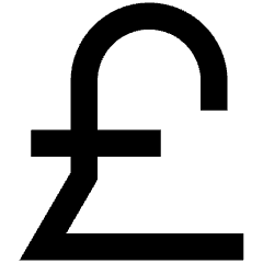 Pound Icon from Sharp Remix Set