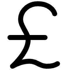 Pound Icon from Flex Line Set