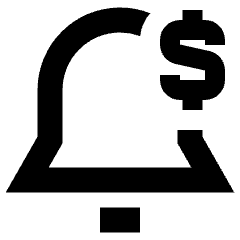 Price Alert Icon from Sharp Remix Set