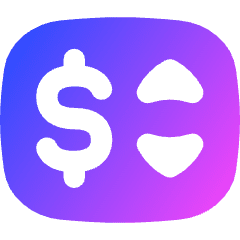 Price Change Icon from Flex Gradient Set