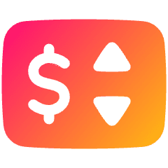 Price Change Icon from Plump Gradient Set
