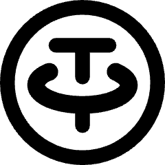 Tether Circle Icon from Core Remix Set