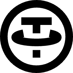 Tether Circle Icon from Sharp Remix Set