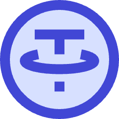 Tether Circle Icon from Sharp Duo Set