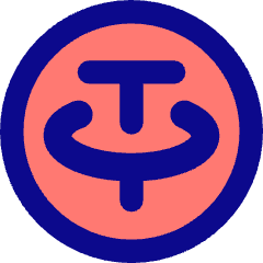 Tether Circle Icon from Core Pop Set