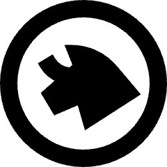 Uniswap Circle Icon from Sharp Remix Set