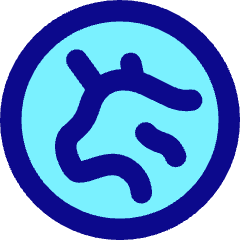 Uniswap Circle Icon from Core Pop Set