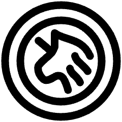 Uniswap Circle Icon from Plump Line Set