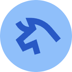 Uniswap Circle Icon from Sharp Flat Set