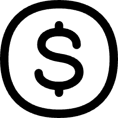 Usdc Circle Icon from Flex Line Set