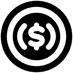 Usdc Circle Icon from Plump Remix Set