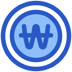 Won Circle Icon from Plump Duo Set