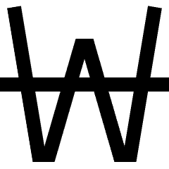 Won Icon from Sharp Line Set