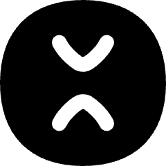 Xrp Circle Icon from Flex Solid Set