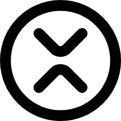 Xrp Circle Icon from Core Remix Set