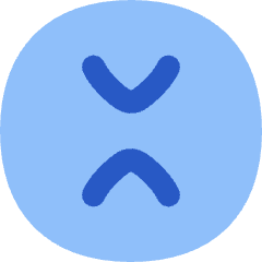 Xrp Circle Icon from Flex Flat Set