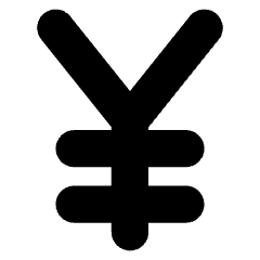 Yuan Yen Icon from Core Solid Set