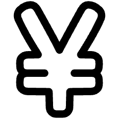 Yuan Icon from Plump Line Set