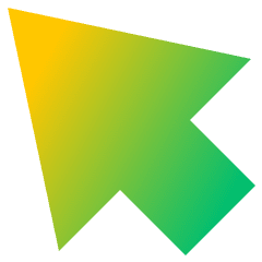 Arrow Cursor 1 Icon from Sharp Gradient Set