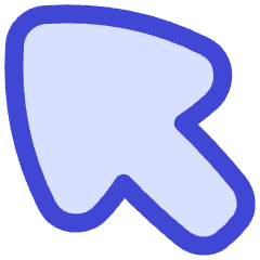 Arrow Cursor 1 Icon from Flex Duo Set
