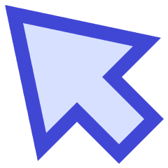 Arrow Cursor 1 Icon from Sharp Duo Set