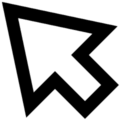 Arrow Cursor 1 Icon from Sharp Remix Set
