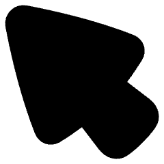 Arrow Cursor 1 Icon from Plump Solid Set