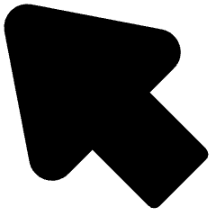 Arrow Cursor 1 Icon from Core Solid Set
