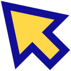 Arrow Cursor 1 Icon from Sharp Pop Set