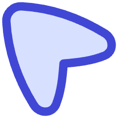 Arrow Cursor 2 Icon from Flex Duo Set