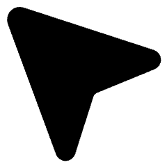 Arrow Cursor 2 Icon from Core Solid Set