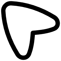 Arrow Cursor 2 Icon from Flex Line Set