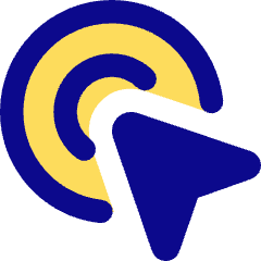 Arrow Cursor Click 1 Icon from Core Pop Set