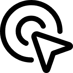 Arrow Cursor Click 1 Icon from Core Line Set