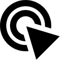 Arrow Cursor Click 1 Icon from Sharp Remix Set