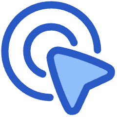Arrow Cursor Click 1 Icon from Plump Duo Set