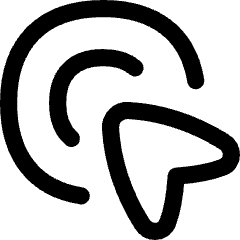 Arrow Cursor Click 1 Icon from Flex Line Set