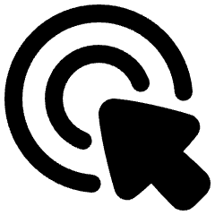 Arrow Cursor Click 2 Icon from Plump Remix Set