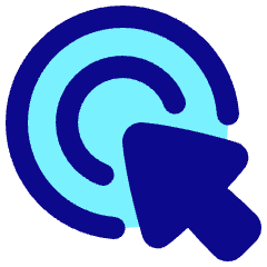 Arrow Cursor Click 2 Icon from Plump Pop Set