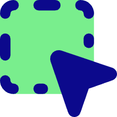 Cursor Area Selection 1 Icon from Core Pop Set