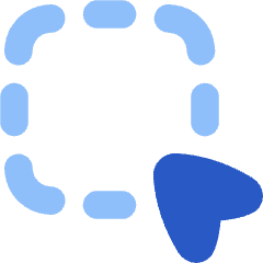 Cursor Area Selection 1 Icon from Flex Flat Set