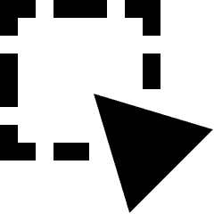 Cursor Area Selection 1 Icon from Sharp Solid Set