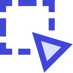 Cursor Area Selection 1 Icon from Sharp Duo Set