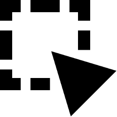 Cursor Area Selection 1 Icon from Sharp Remix Set