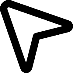 Cursor Arrow 2 Icon from Micro Line Set