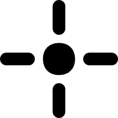 Cursor Crosshair Icon from Flex Solid Set
